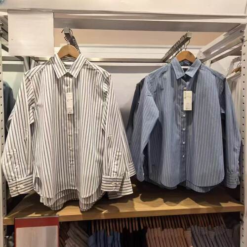 男装女装白衬衫/长袖衬衣休闲宽松通勤外套高级感正装上衣482828
