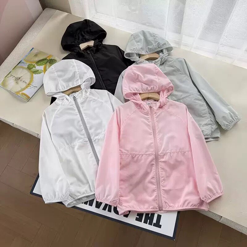 童装!男女童!防晒衣外套!轻型防紫外线连帽夹克26春夏款487621