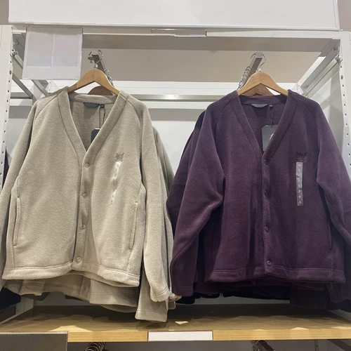 男女装秋冬摇粒绒宽松开衫茄克/长袖夹克外套抓绒衣484125/483980