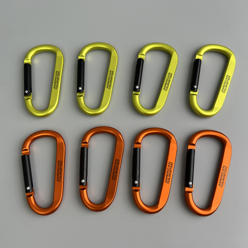 出口单！加厚7mm！户外多功能登山扣D型挂扣钥匙扣环锁扣背包挂钩