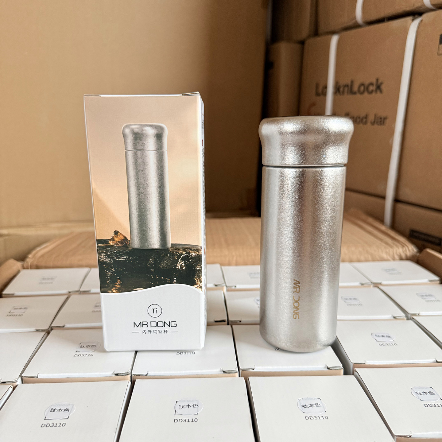 这价没谁！小巧便携！纯钛！超轻量化真空保温杯口袋杯水杯200ml