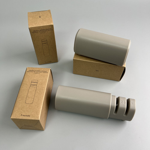 出欧洲！可伸缩收纳！muy mucho家用快速磨刀器手动剪菜刀磨刀石