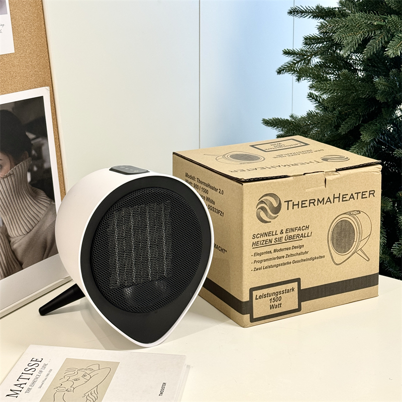 出德国!PTC陶瓷发热!家用办公宿舍取暖器便携式迷你桌面暖风机