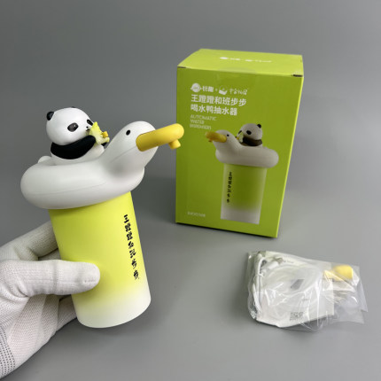 卡通设计！高配臭氧款！家用取水器充电电动宿舍桶装水自动抽水器