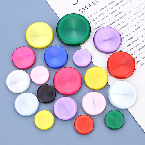 珠光暗眼25MM大衣纽扣白色高档