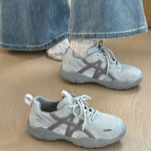 小众复古厚底德训鞋女2026年新款