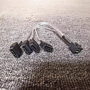 全新富士康8643转4SATA公头线 8643转4SATA公头线 长度30厘米