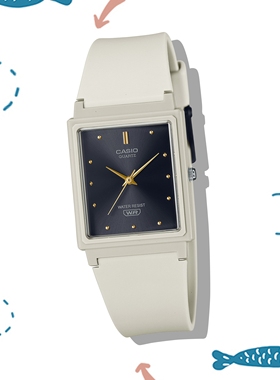 CASIO卡西欧复古方形简约石英小黑表防水腕表 MQ-38UC-2A1 4A 8A