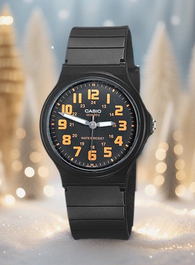 CASIO卡西欧经典潮流小黑表简约气质学生指针手表MQ-71-1B/2B/4B