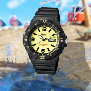 casio卡西欧手表男款青少年初中生学生运动防水石英表MRW-200H-5B