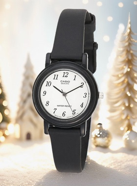 卡西欧手表女CASIO  LQ-139EMV-7A 1B小黑表时尚学生石英简约女表