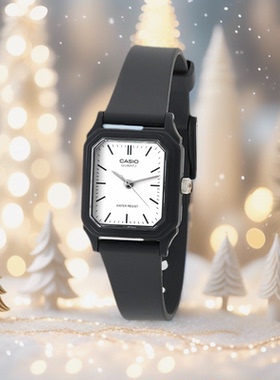 卡西欧儿童手表CASIO时尚简约商务石英女士腕表LQ-142-1B 7E 7B 1