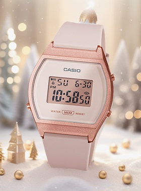casio卡西欧手表女时尚潮流休闲防水女士电子手表 LW-204-1A 4B 7