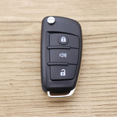 适用金彭T90 S70骏驰遥控器折叠钥匙替换外壳 D70艾咪V8 D90 D70S