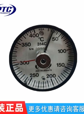 美国原装PTC品牌314CL型磁性表面温度计
