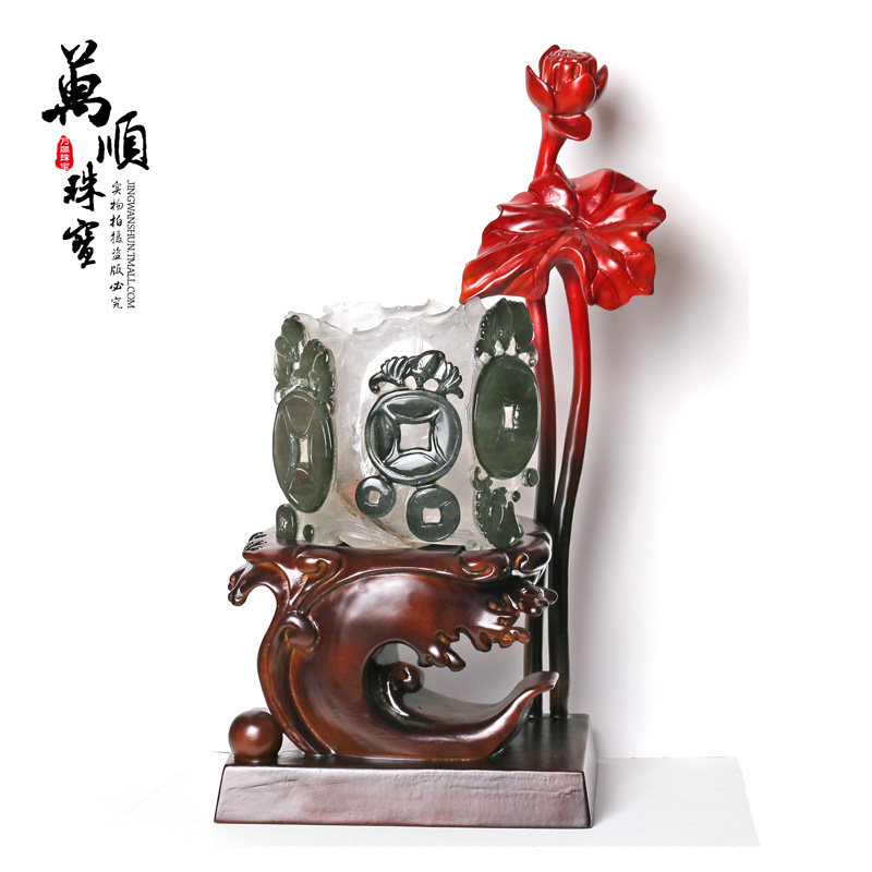 绿幽灵笔筒男女款生日礼物摆件