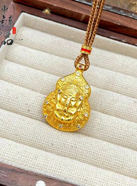 越南沙金金店同款新款高保色古法