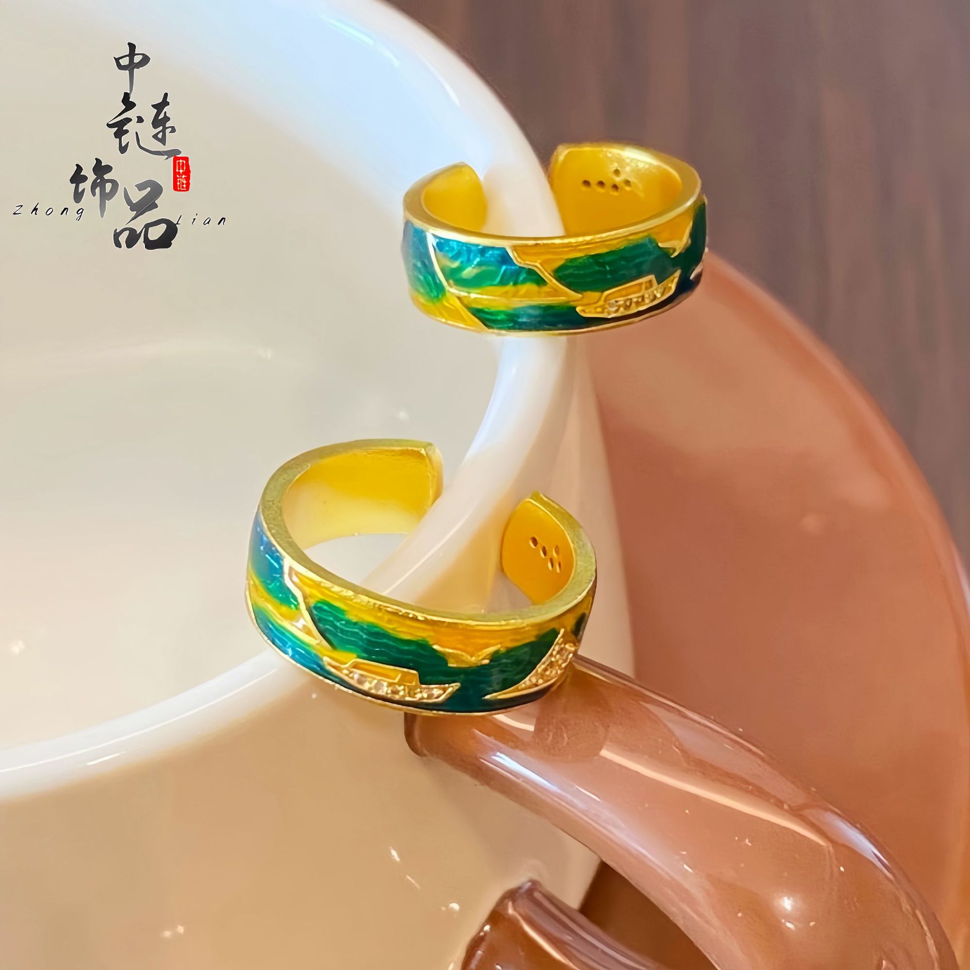 不掉色【金店同款】某书古法沙金