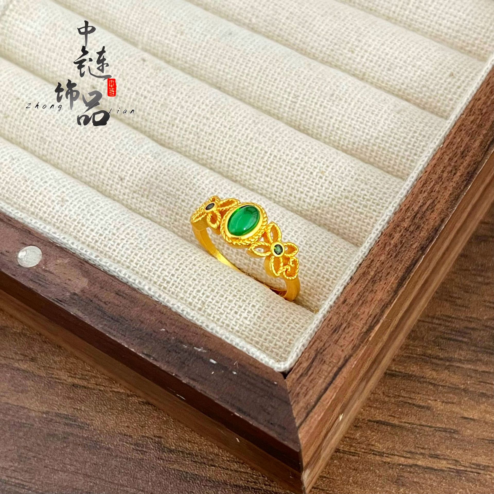 古法镀金久不掉色金店同款沙金