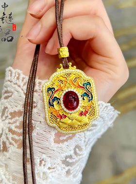 久不掉色金店同款新款古法沙金