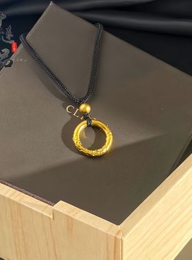 【久不掉色】精品沙金祥云如意