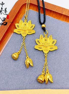 古法镀金不掉色金店同款沙金