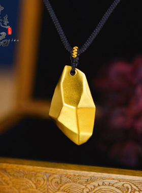 古法凤祥金店同款越南沙金许愿石