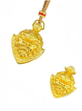 【金店同款高保色】古法沙金谛听