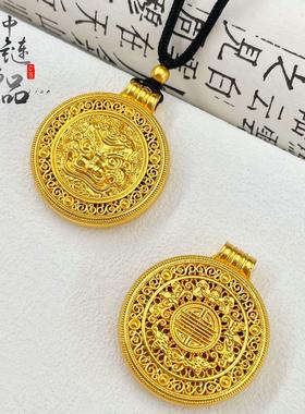 【不掉色】爆款古法沙金独角兽