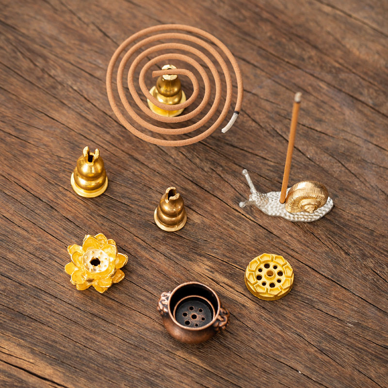 铜葫芦香插香炉配件点香器多功能香托线香莲花香插盘香架,家居饰品,香托/香盘/香座/香插,淘宝优惠券,粉丝福利购,淘宝优惠卷