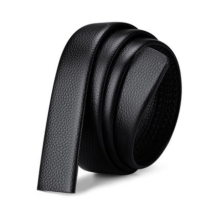 保罗不带头皮带男士头层纯牛皮身