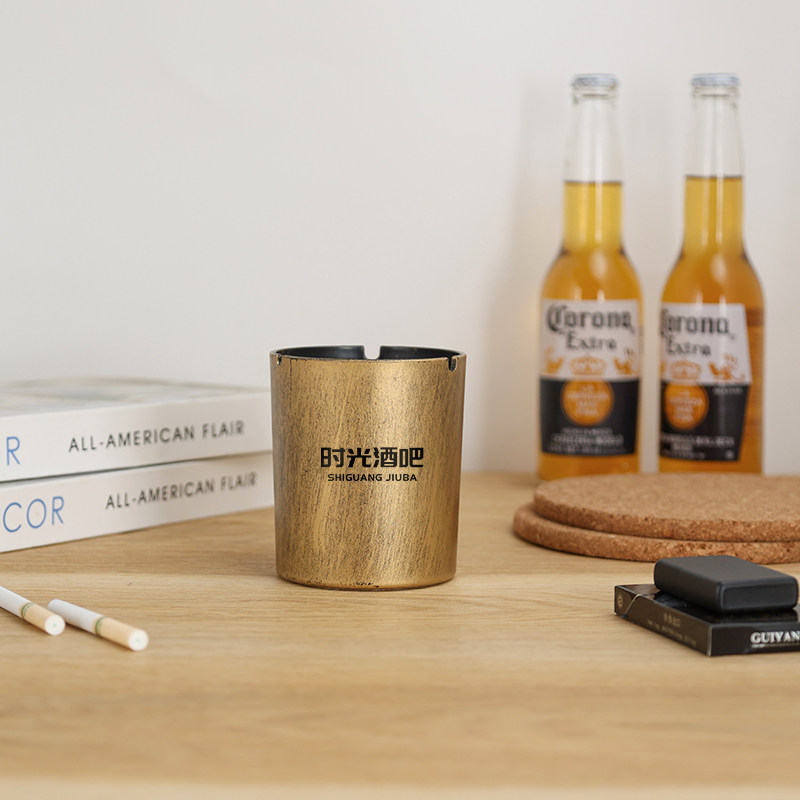 塑料烟灰缸创意复古个性时尚防风潮流家用酒店办公客厅餐厅烟盅