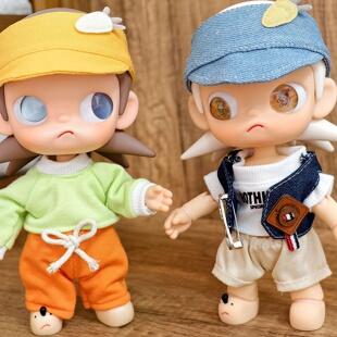 仅衣服zsiga向往之处娃衣1/8可动玩偶嘎子姐衣服眼镜牛仔潮服新