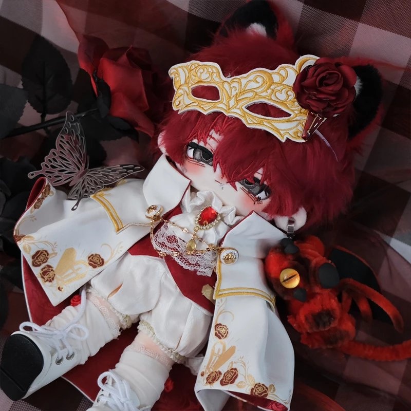 仅售20厘米棉花娃娃衣服30cm可穿夹克卫衣玩偶衣服娃衣替换装日常
