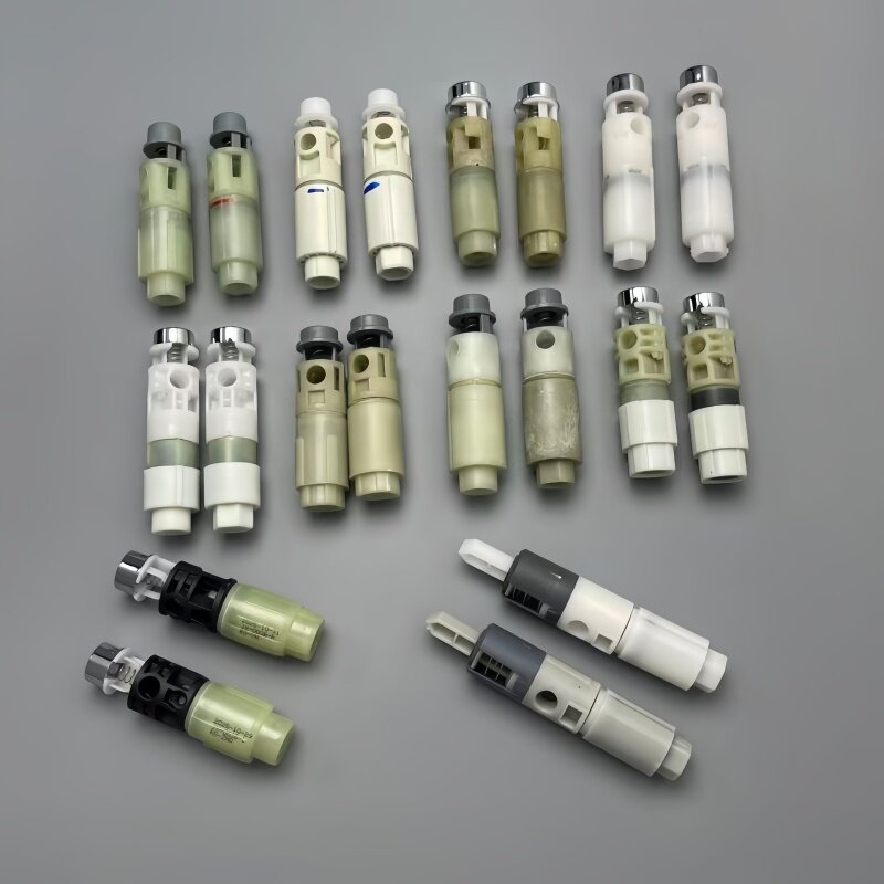 马桶盖缓降器 双按快拆脲醛盖板座圈慢落轴液压阻尼器 静音尼铰链