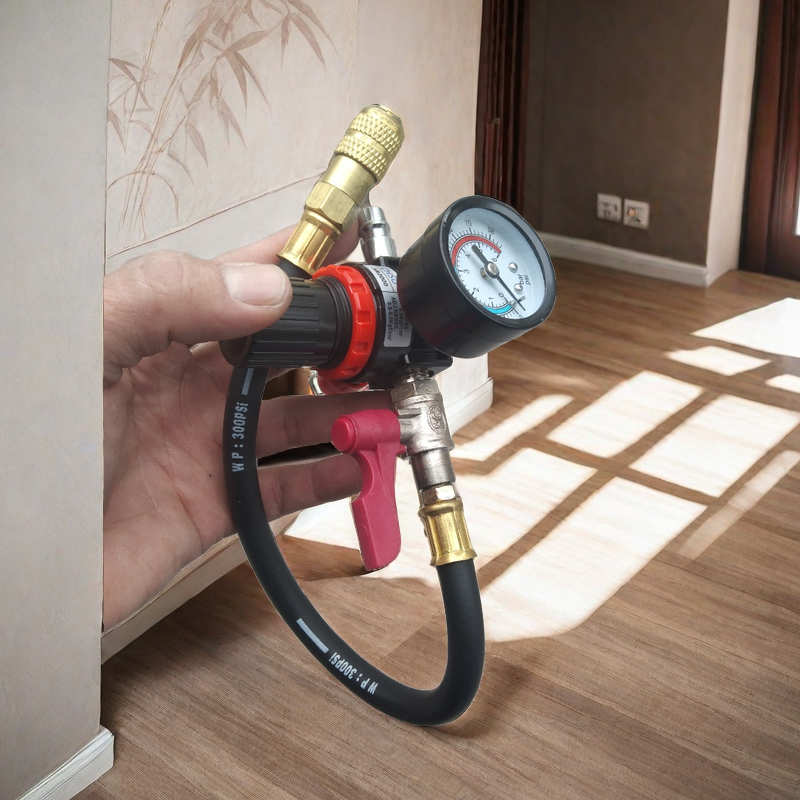 纯铜AR2000气压调节阀 配带300PSⅰ气管铜头气压调节阀