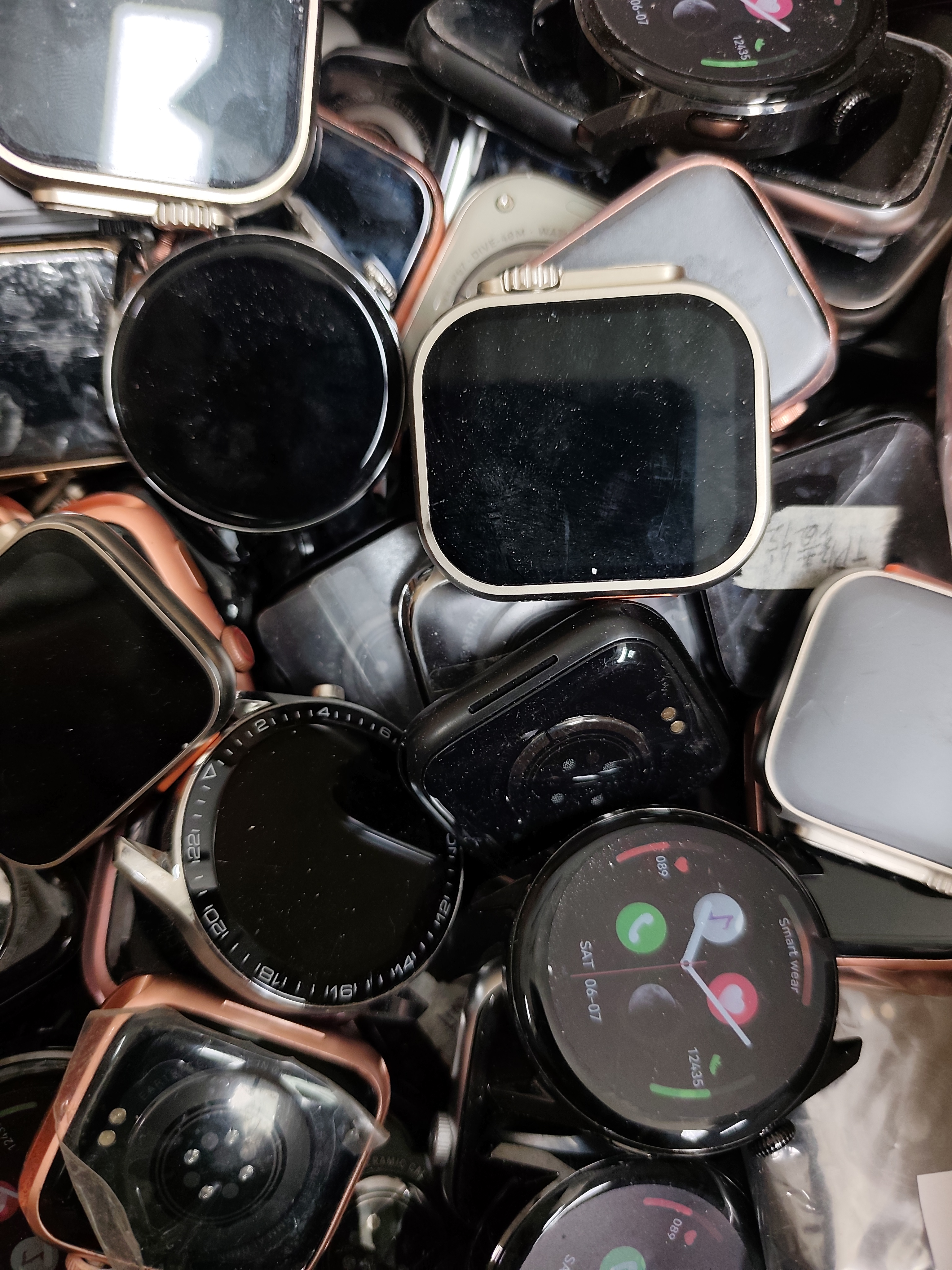 几个款智能手表表头随机发 好坏不包 DIY研究用途