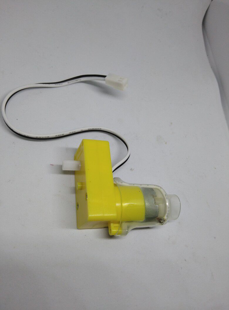 DC3-6VL型减速马达 机器人遥控车TT马达直流微型减速电机弯型马达