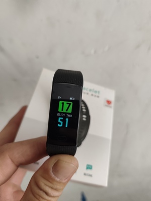 智能运动手环可测体温血压心率血氧监测彩屏多功能手表防水跑步