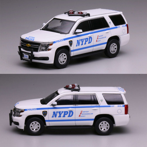 164塔河NYPD涂装合金车模
