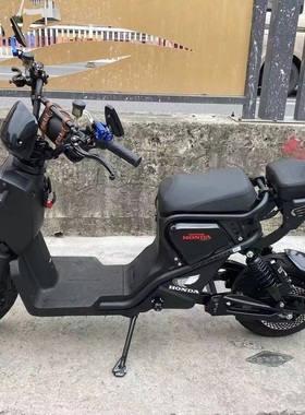 适用五羊本田电动车ZOOMER e祖玛后平叉车架后桥实心加长改装配件