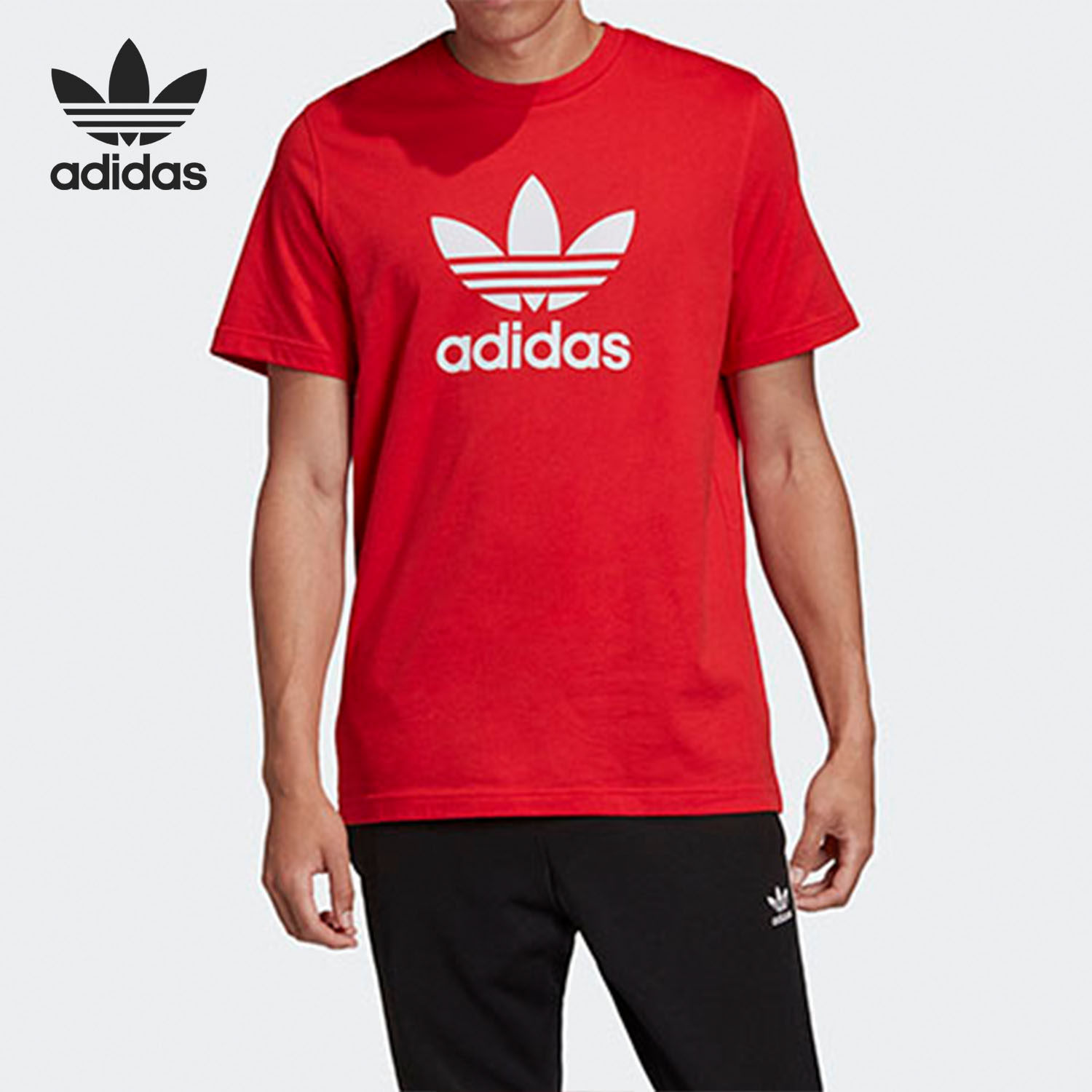 adidas/阿迪达斯正品夏季新款男子休闲圆领运动短袖fm3791 3793