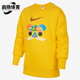 Nike 739 DR1855 耐克正品 休闲大童起绒圆领保暖运动套头卫衣