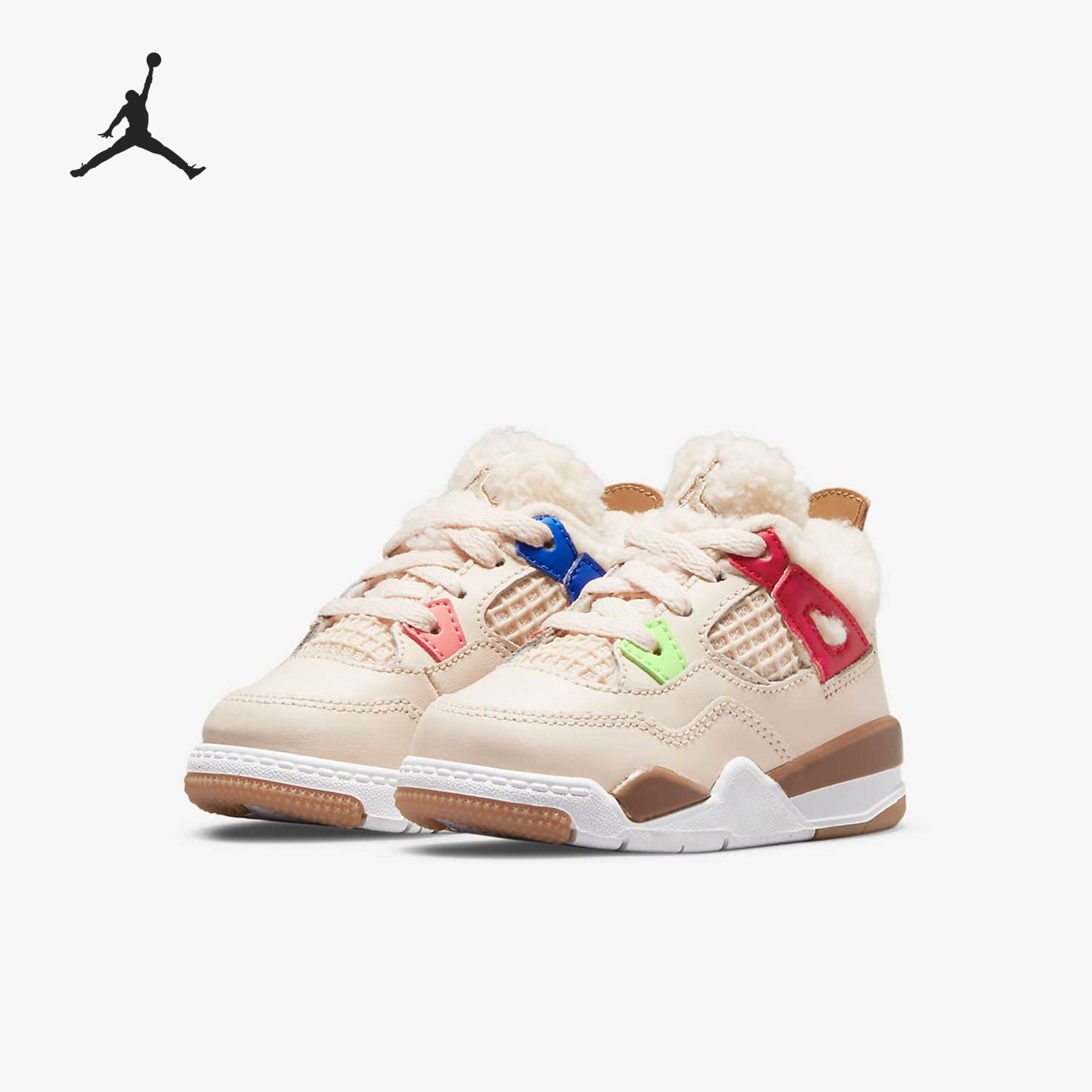 Nike/耐克正品AIR JORDAN 4复刻婴童休闲运动鞋 DH0571-264-封面