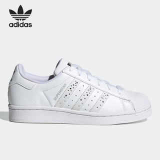 Adidas/阿迪达斯正品三叶草SUPERSTAR J休闲大童经典运动鞋H04019