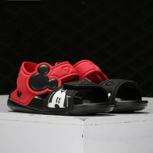 Adidas 儿童迪士尼米奇魔术贴凉鞋 夏季 阿迪达斯正品 BA9303