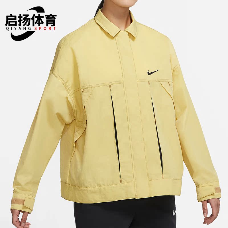 耐克女子梭织运动夹克外套