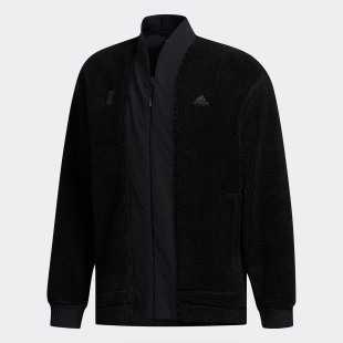 阿迪达斯正品 CARDIGAN Adidas 男子运动型格夹克外套 FM9351