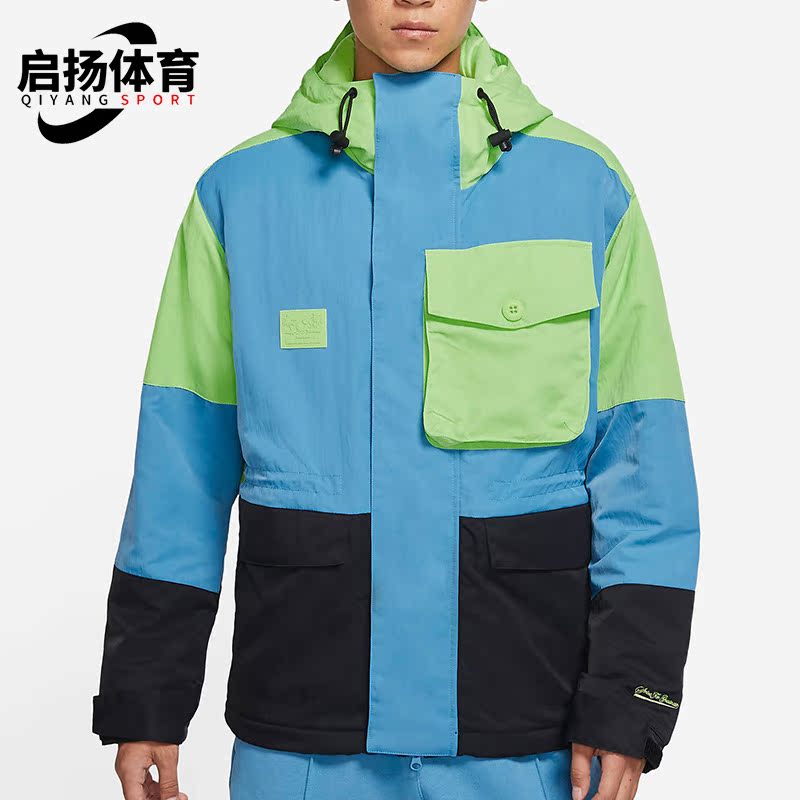 耐克正品男子运动保暖棉服