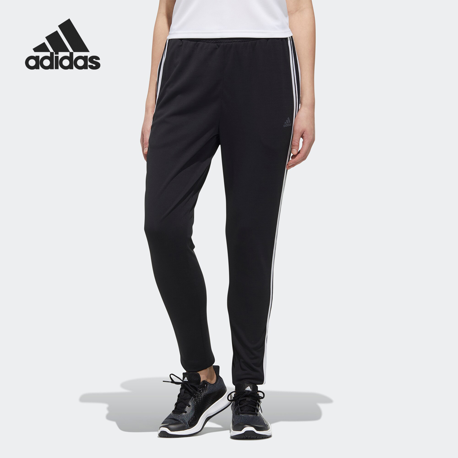 adidas春季女子跑步fm5237运动裤